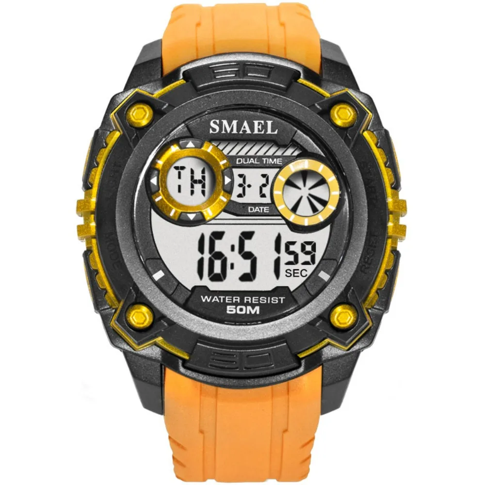 Men's Waterproof Outdoor Sports Digital Watch Student Trend Multi-functional Electronic Watches Fashion Male Clock Montre Homme