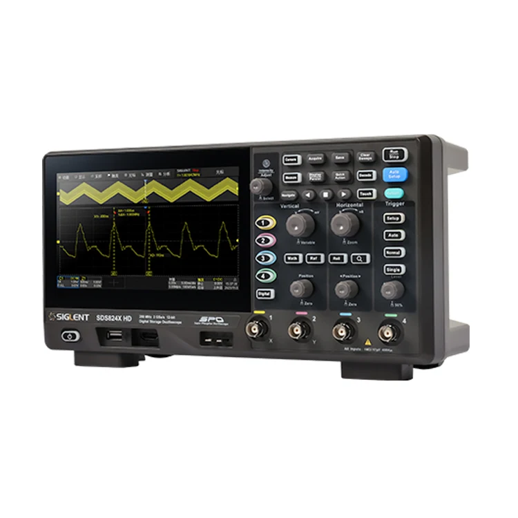 Siglent high-definition oscilloscope SDS800X HD series (SDS802/804/812/814/822/824X HD), 12 bit resolution, 2/4 channels 5