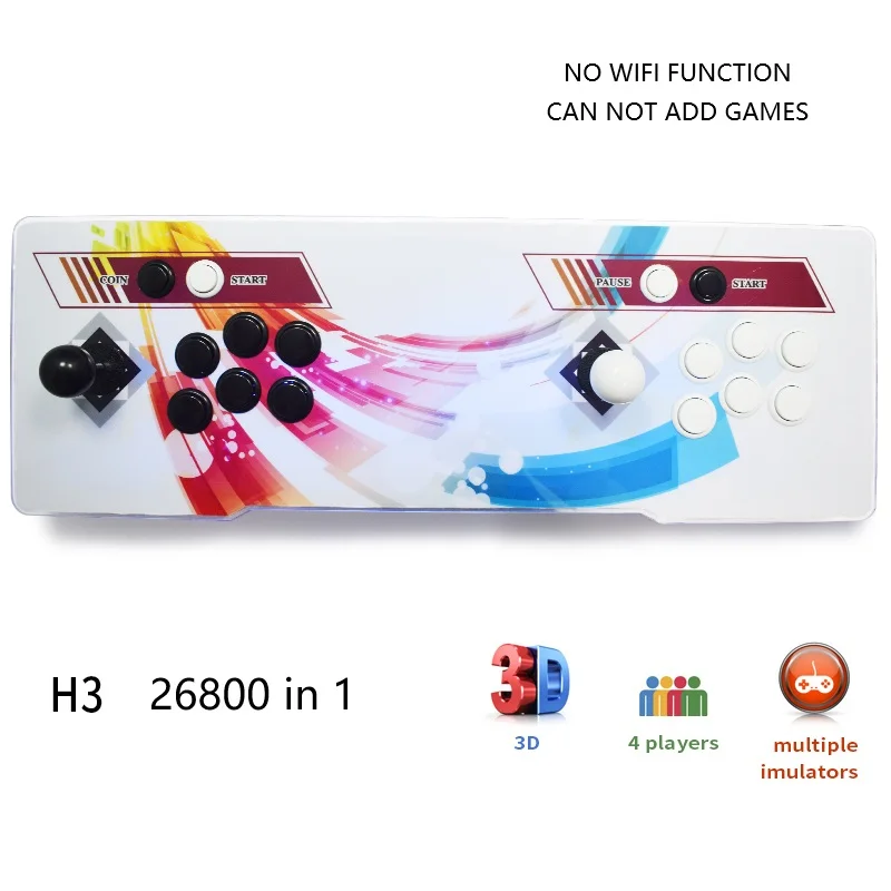 Pandora Box 3D WiFi Arcade Machine 23000 Games S812 Zero Delay 6