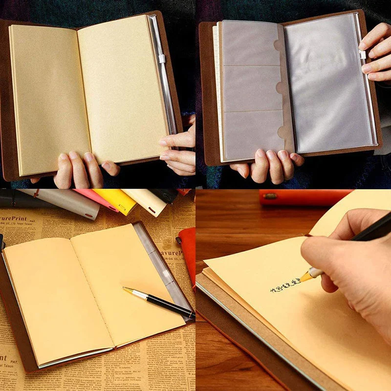 Couro Estilo Antigo, Notepad De Negócios Diários,