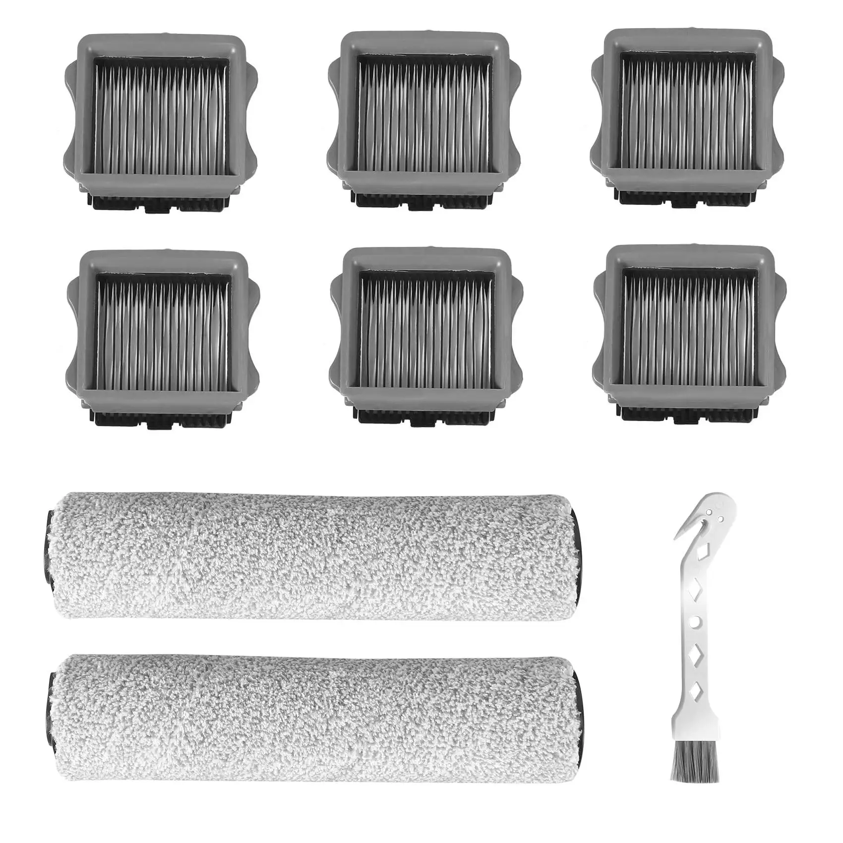 

Brush Roll and Vacuum Filter for TINECO IFLOOR, IFLOOR3, Floor One S3 Hardwood Floors Wet Dry Vacuum Cleaner Parts