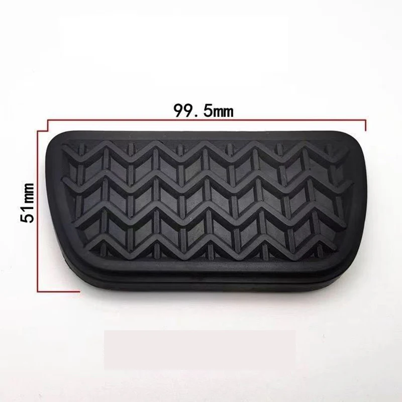 1PC Brake Pedal Rubber Pad 47121-52010 For Toyota Prius RAV4 2001-2005 Sienna 2004-2015 Tacoma Yaris For Scion IQ TC car accessories car pedals