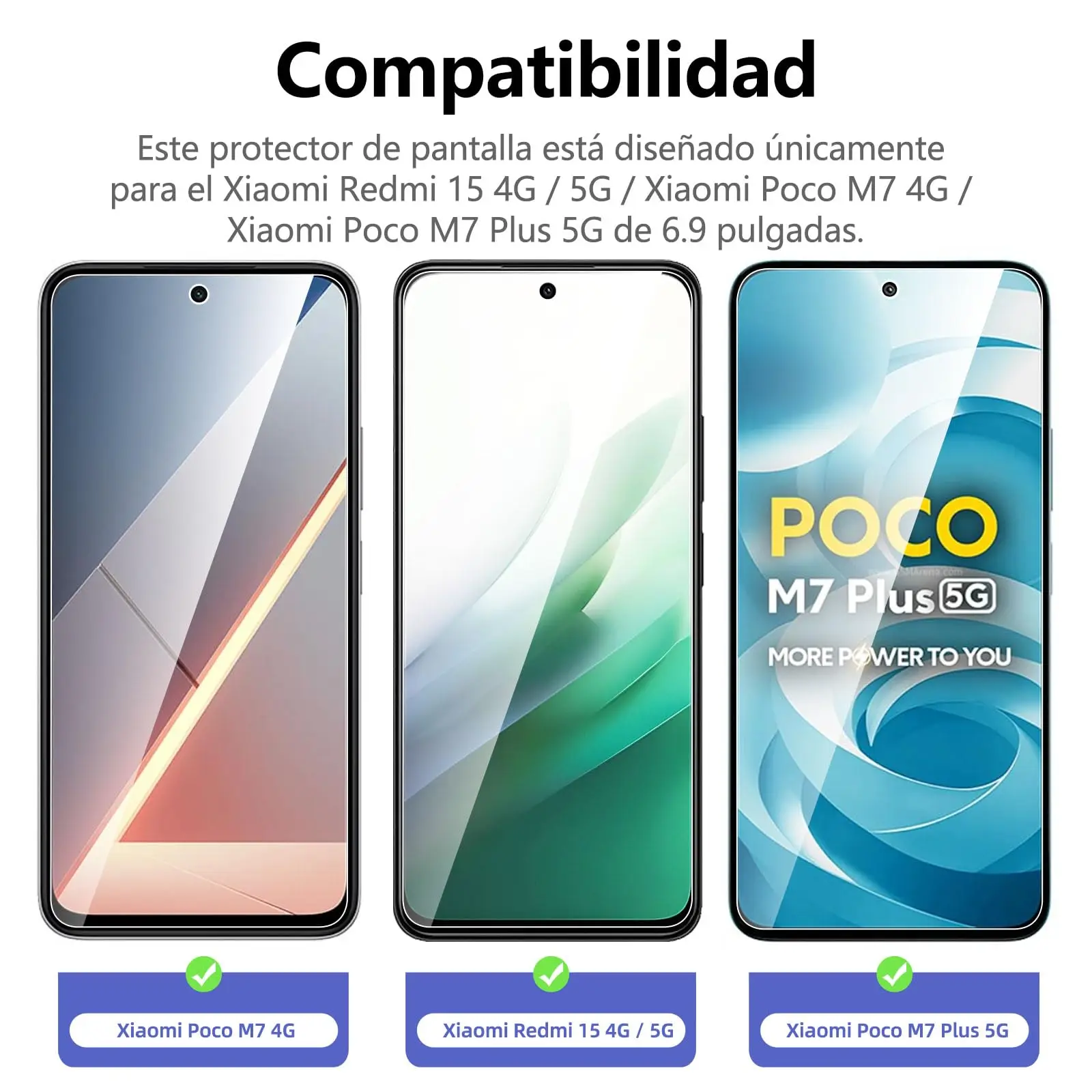 Premium 6.9-Inch Tempered Glass Screen Protector - Crystal Clear, 9H Hardness, Scratch Resistant