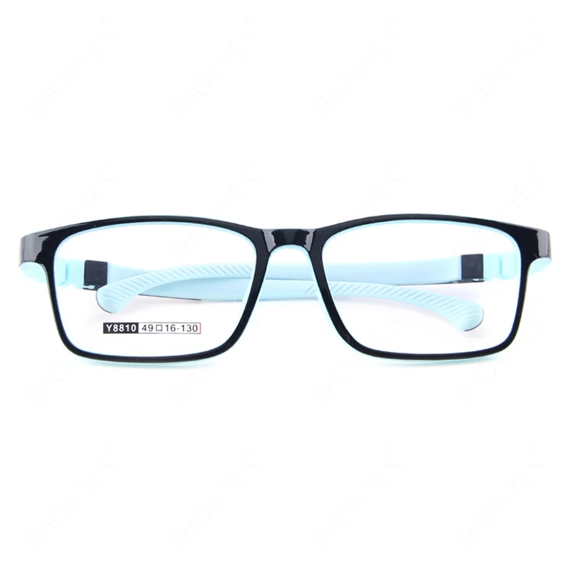 New Square Silicone Flexible Optical Kids Glasses Children Boys