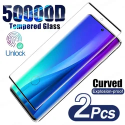 Ultra - Durable Curved Tempered Glass Screen Protector - 2pcs (S10 4G)