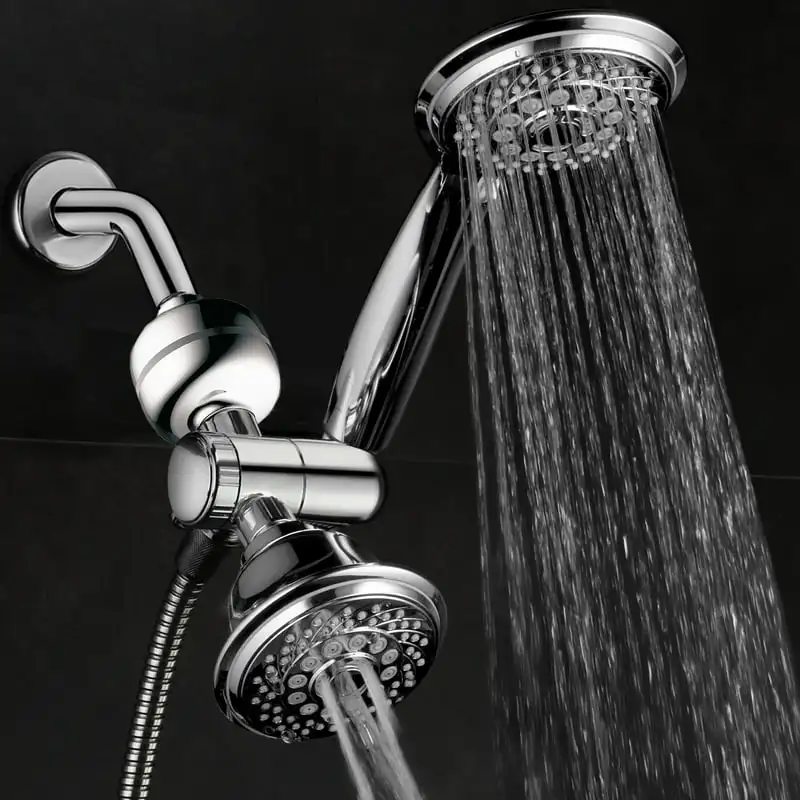 

Luxury 3-Way Shower Combo, Shower Head and Handheld Chrome