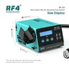 RF4 New1000W Fast Desoldering Hot Air Gun Soldering Station Digital Display Intelligent BGA Rework Station To PCB Chip Repair H2 6