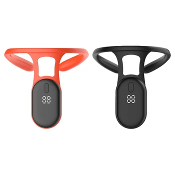 Smart Posture Corrector with Smart Vibration Reminder Neck Hump Corrector Realtime Scientific Monitoring for Adult Kids 1