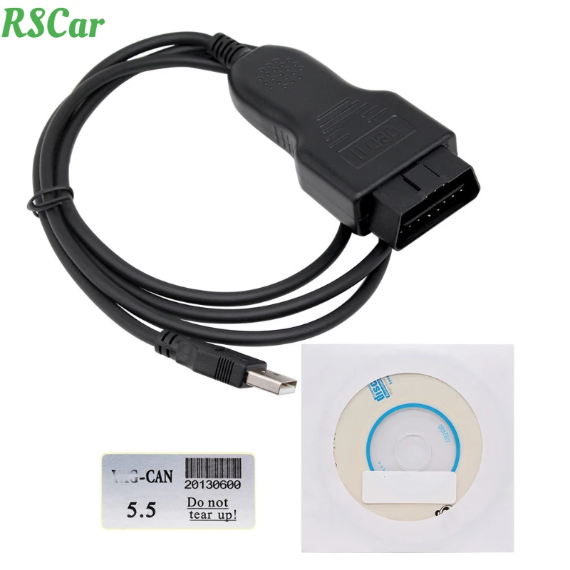 Vag Can Commander 5.5 + Pin Reader 3.9Beta Card Reader Strumento Di Calibrazione Del Cavo Diagnostico Obd2 Adatto Per Interfaccia Usb Per Auto Audi