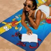 THE S-SIMPSONS Anime Cartoon Beach Towel Cute Kawaii Room Decor Bath Girls Children Hand Towels For Bathroom Shower 2