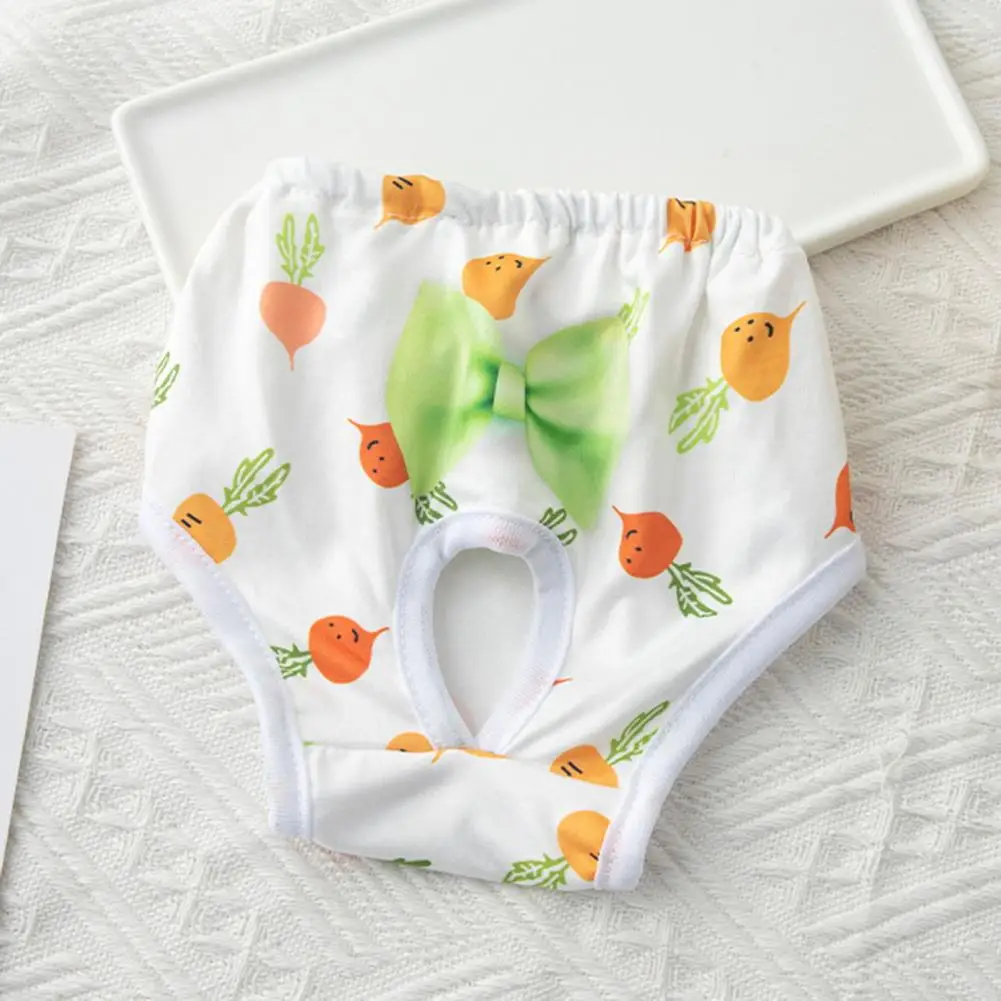 Title 5, 1Pc Cute Dog Diapers for Heat Comfortable Absor...