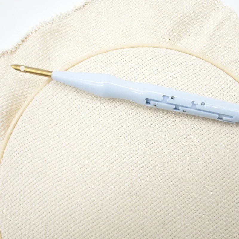 DIY 자수 바느질용 수도사 천, 원단 바느질 펀치 바늘 액세서리, 수제 크리스마스 선물