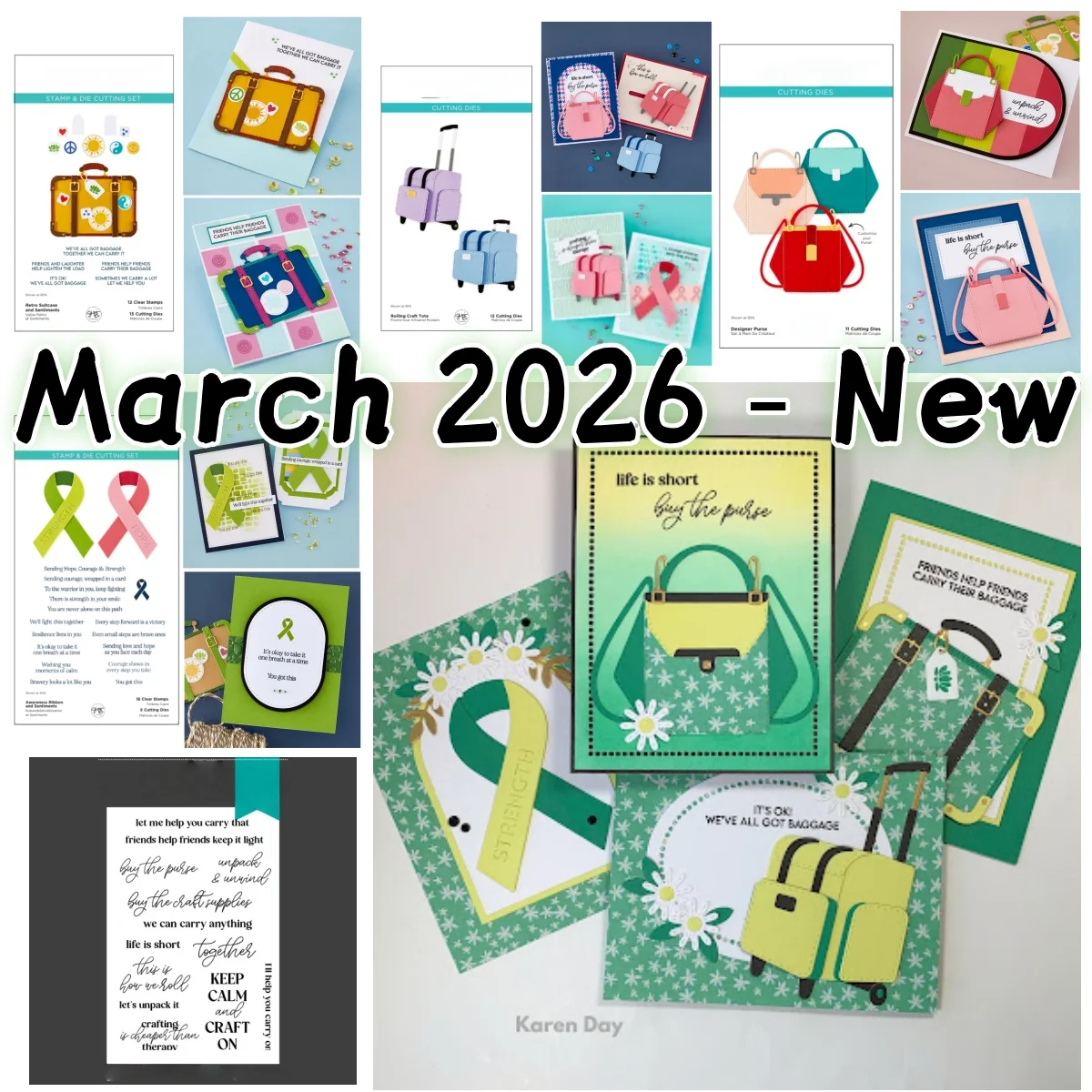 지갑, 여행 가방, 감정 표현, 차분함 유지, 편지, 금속 커팅 다이, DIY 데코..