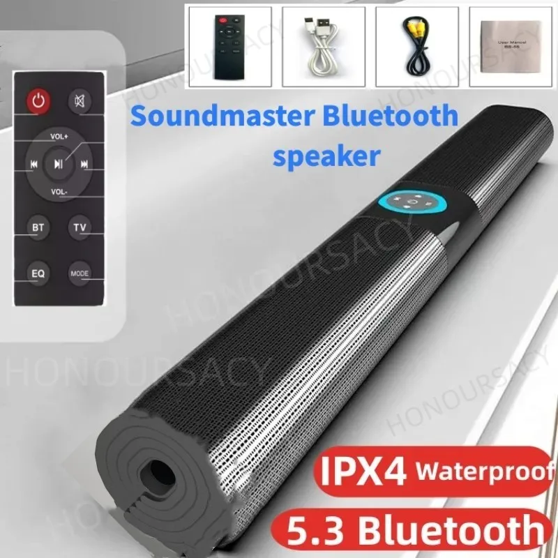 Soundmaster Altoparlante Bluetooth Home Desktop Tv Computer Stereo Bass Speaker Altoparlante Multimediale Radio Fm Caixa De Som Bluetooth