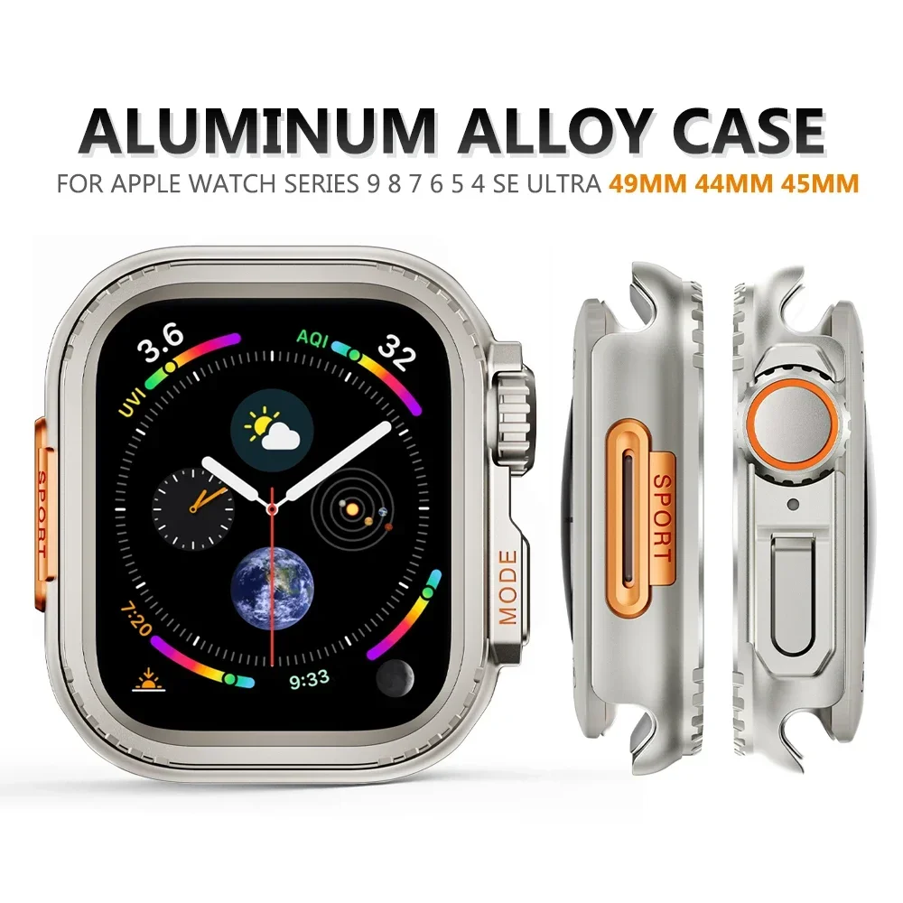 Durable Aluminum Alloy Rugged Bumper Cover with Screen Protector