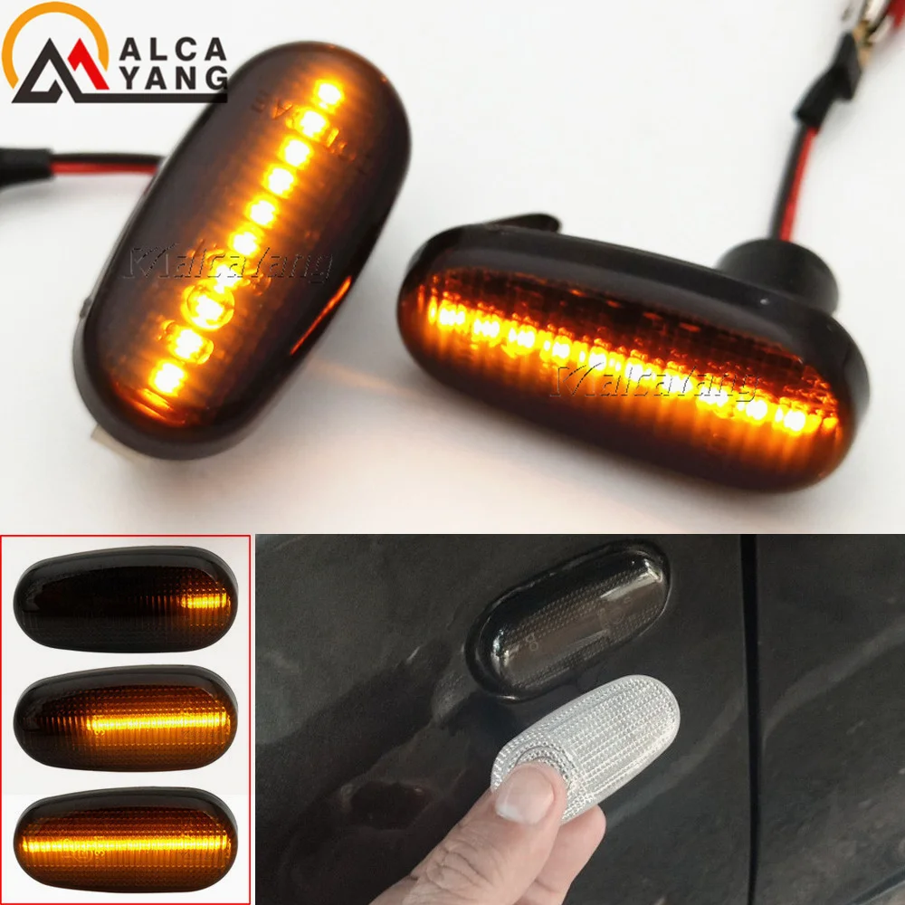 

Dynamic LED Side Marker Fender Indicator Light For Alfa Romeo Mito 955 For Alfa Romeo Mito 147 pre-facelift GT 937 Fiat Bravo