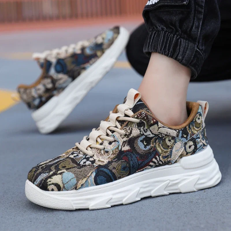 

Men's New Running Sports Shoes Fashion Cartoon Soft Sole Lightweight Fashion Casual Shoes Wear-Resistant Non-slip Sneakers
