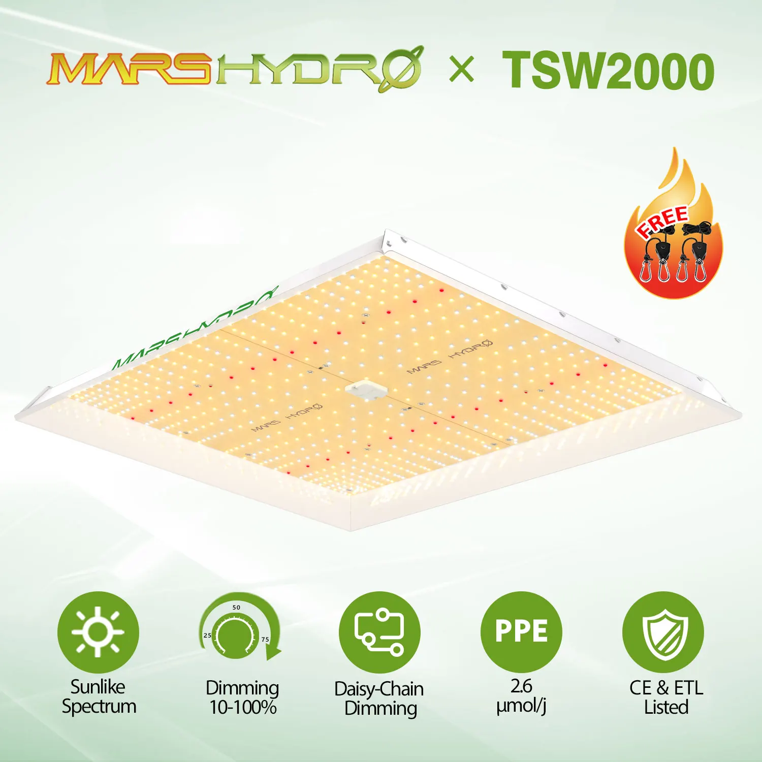 Рисунок 3 - Светодиодная лампа MarsHydro TS