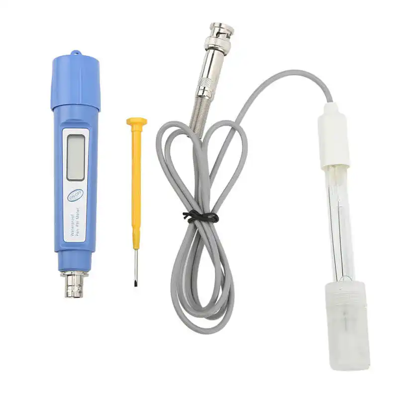 

PH‑03(II)D Portable PH Tester Waterproof Acidity Meter Water Quality Tester for Aquaculture
