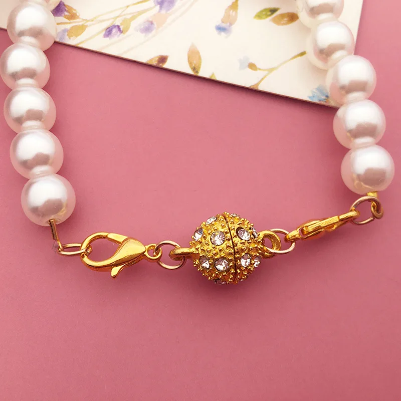 5 Stück starke magnetische Halskettenverschlüsse, doppelte Karabinerverschlüsse, Schmuckverlängerungsverbinder für DIY-Schmuck, Halskette, Armbandherstellung – Detail 4