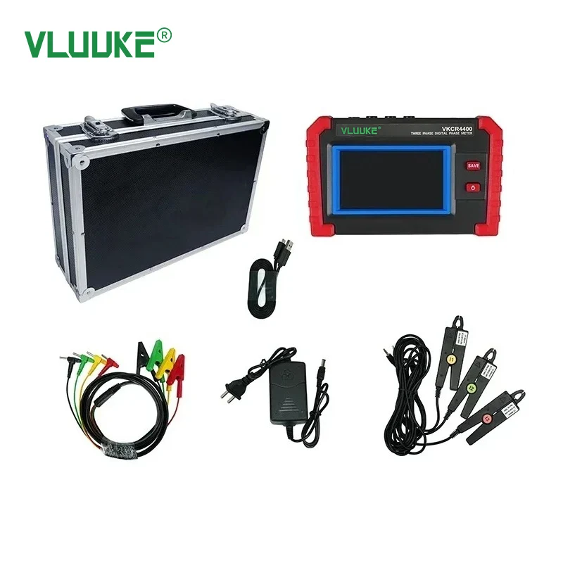 VKCR4400 자동 측정 가능 위상 위치 전압 및 전류 측정 도구 3상 위상 전압..