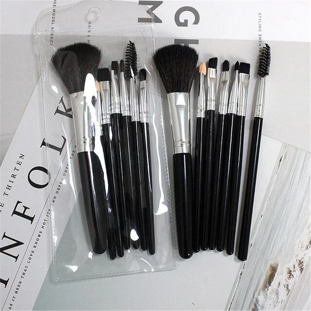 7Pcs Portable Makeup Brushes Set Eye Shadow Foundation Powder Eyelash