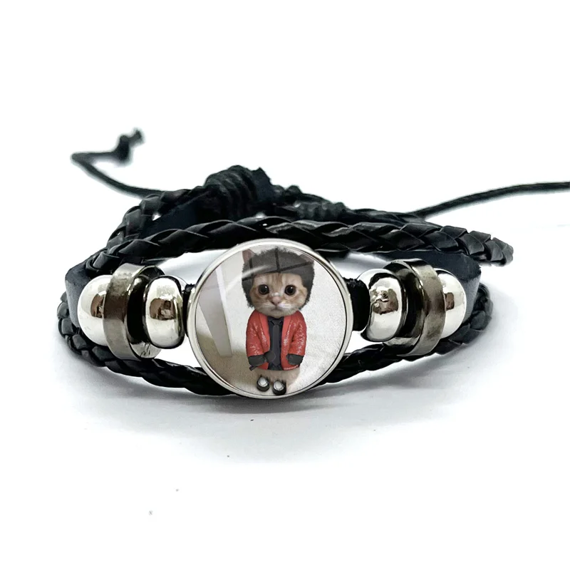 Singer The Weeknd XO Bracelets Art Multilayer Braided Bracelets Bangles Handmade Jewelry Gifts 3