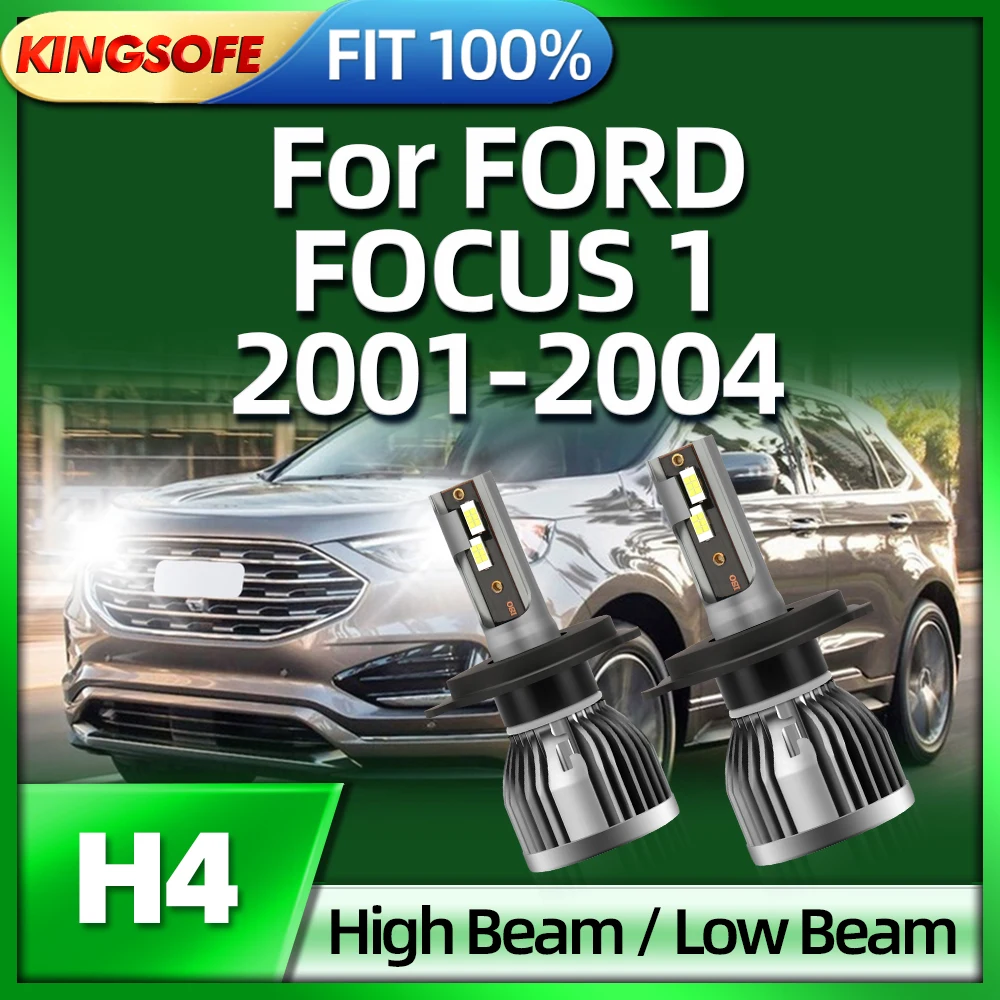 

Roadsun 2Pcs LED Bulbs H4 Headlight 26000LM Auto Lamp Car Lights For FORD FOCUS 1 2001 2002 2003 2004