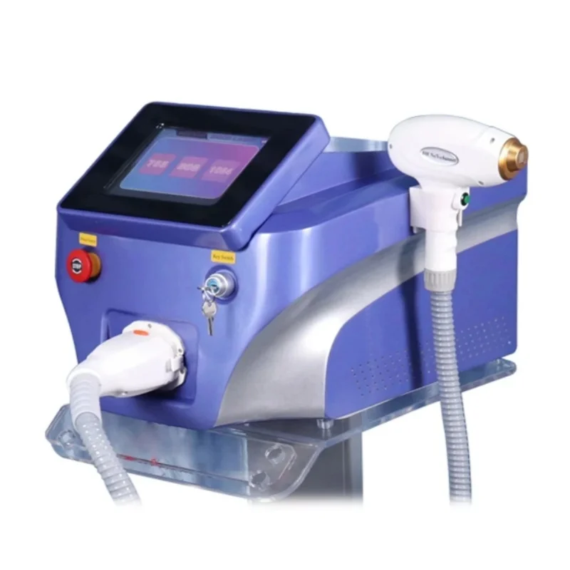 Diode Laser 755 808 1064nm Multi Wavelengths Hair Removal Machine Cooling Head Painless Laser Epilator Face Body Hair Removal