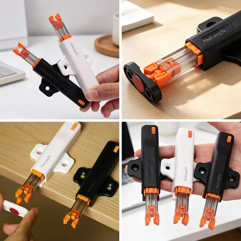 New Pressure Push To Open Touch Latch Pull Push Invisible Stopper Drawer Door Touch Stop 5