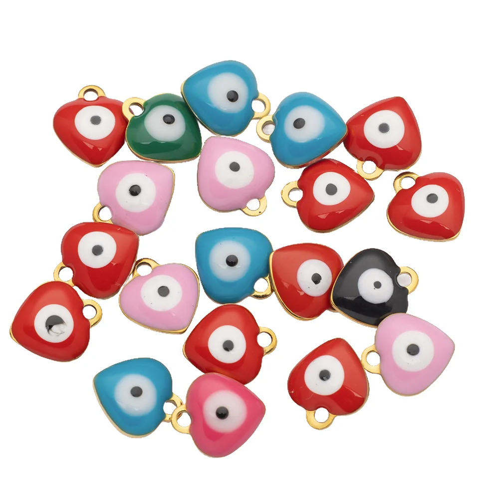 10/20/30Pcs Edelstahl Ozean Kleine Seestern Fisch Emaille Anhänger DIY Halskette Ohrringe Schmuck Zeug Finden Zubehör – Detail 2