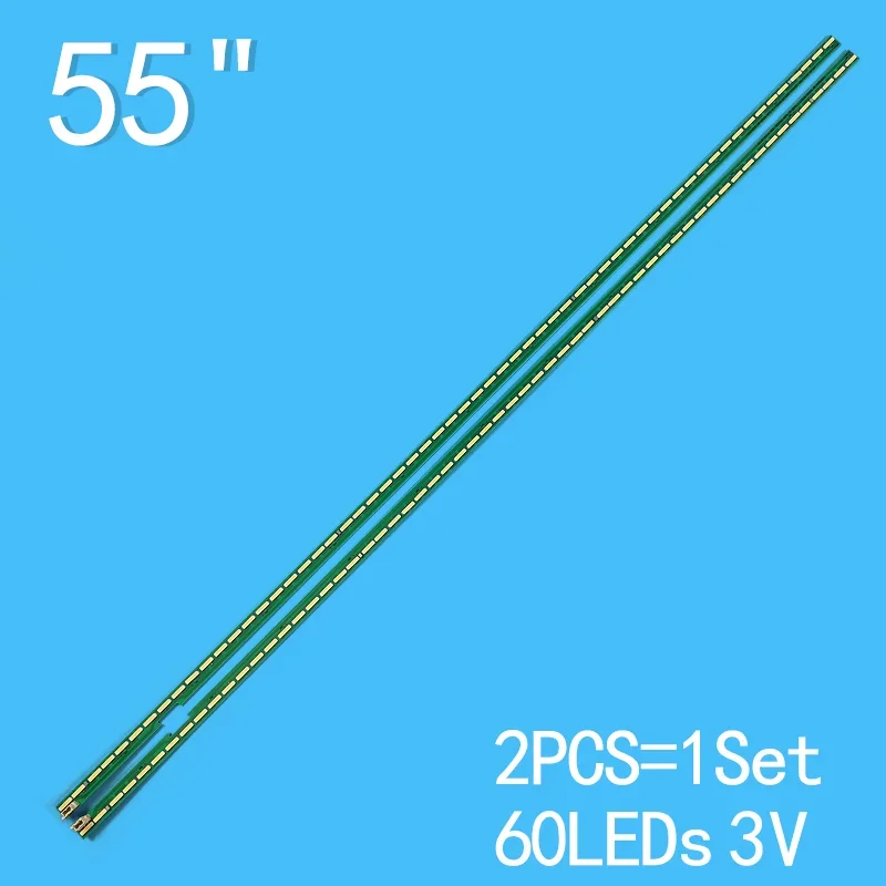 2pcs 6leds 3v for lg 32 tv 32 v16 art3 2558 rev 32lh604 32lh604v zb lc320due sungwei 55v0 e74739 6916l 2558a LIG55 