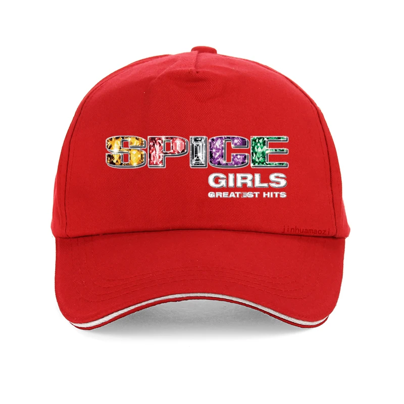 Spice Girls hat  Black Rock Tour Retro Vintage Girl Power Men Baseball Cap Summer Cotton Hip Hop visor Snapback hats 3
