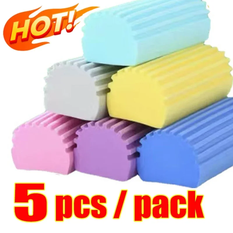 3 Stuks/5 Stuks Vochtige Schone Stofdoek Spons Thuis Auto Natte Reiniging Spons Stofdoek Herbruikbare Detaillering Wasborstel Auto Reiniging Accessoires