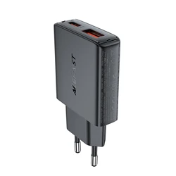 ACEFAST Ultra Sottile Adattatore di Ricarica Rapida USB-C da 30W GaN per Viaggi