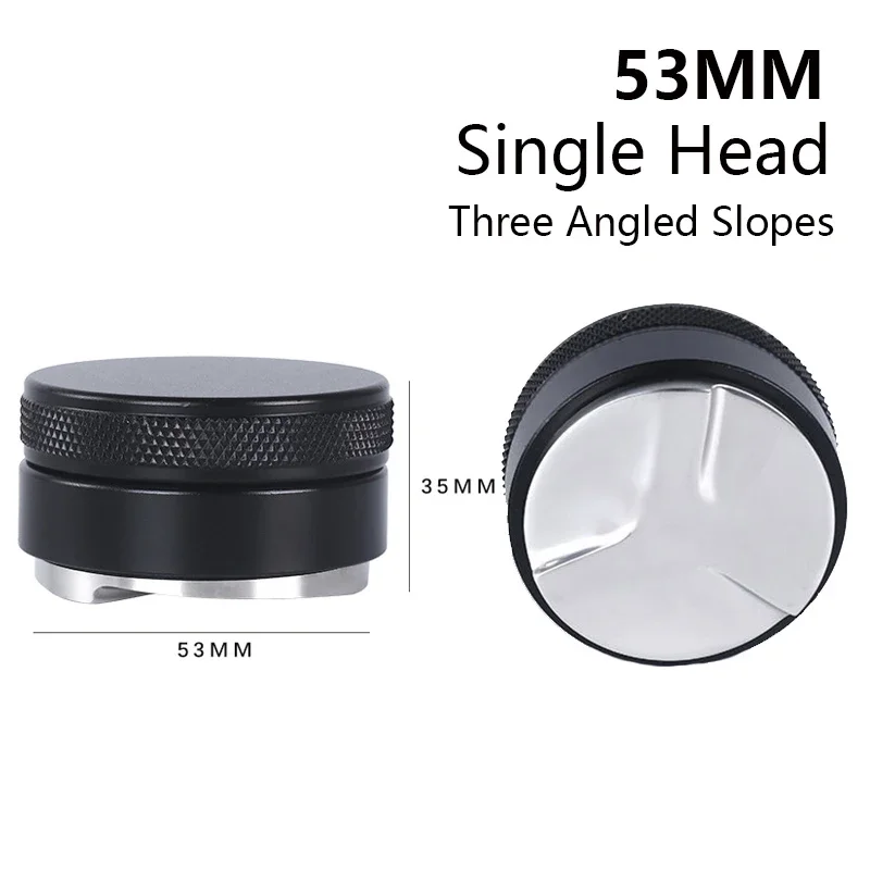Pressino e distributore per caffè da 53 mm livellatore per caffè a
