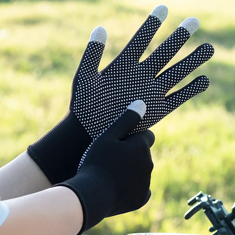 

Breathable Anti-skid GEL Touchscreen Gloves Summer Thin Riding Driving Mountaineer Wrist Gloves Men Women Sport Running 2022 New