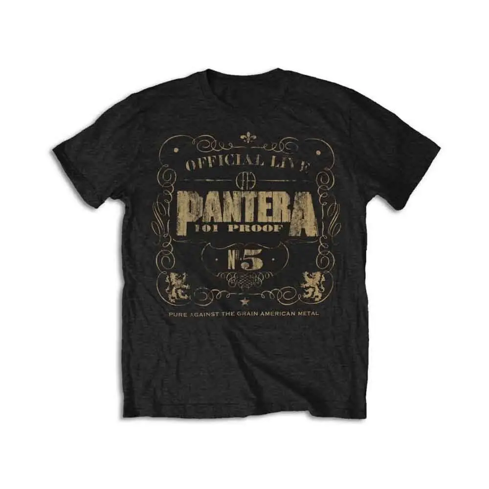 

Черная футболка Pantera с защитой, Новинка