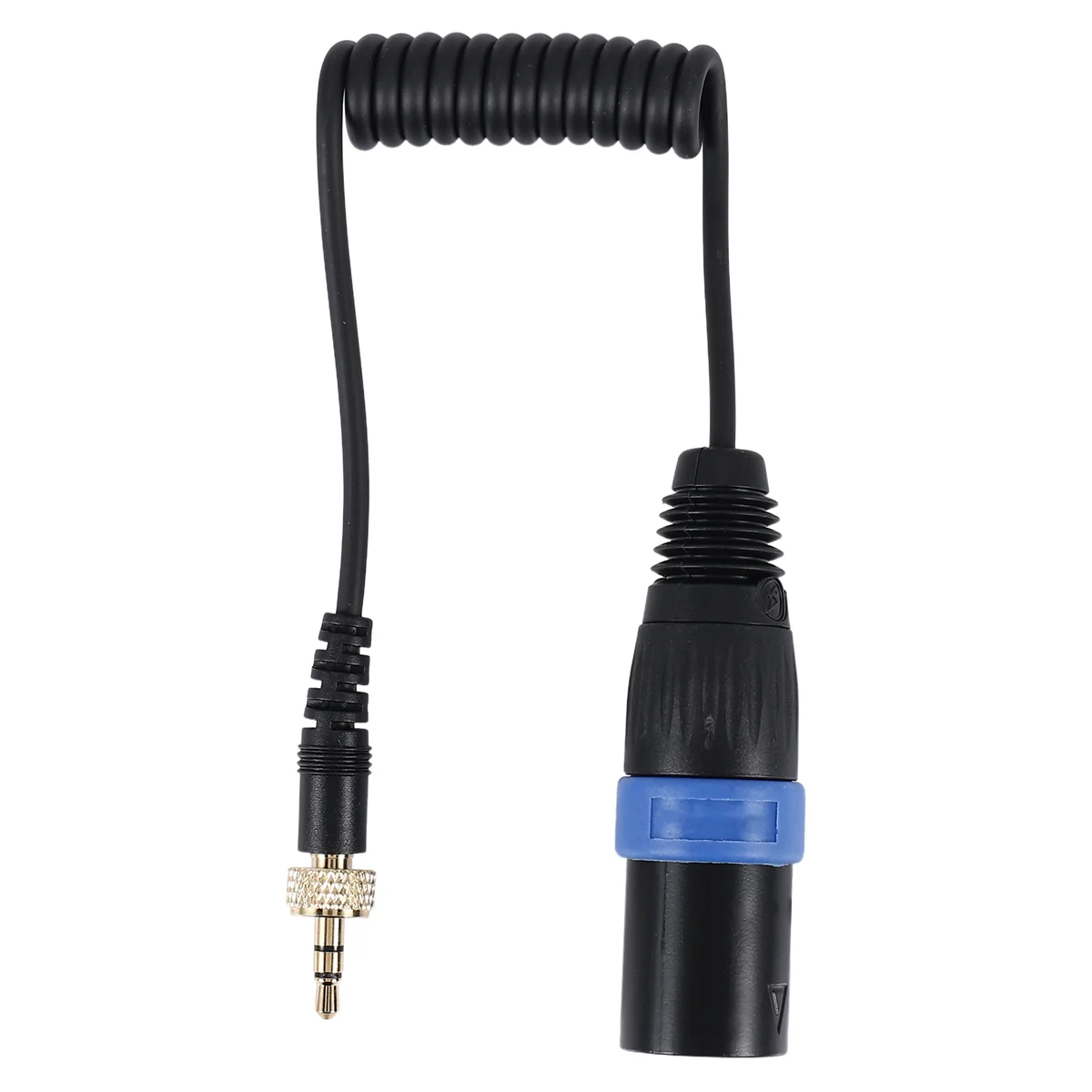 AB25 Saramonic Locking Type 3.5mm to 3.5mm TRS to XLR Male Microphone Output Universal Audio Cable for Wireless Receivers