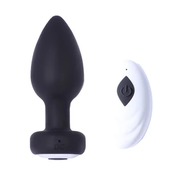 Wireless Remote Anal Vibrator Male Prostate Massage Anal Plug Vagina G Spot Dildo Vibrator Anus Butt Plug Sex Toy For Men Women 6