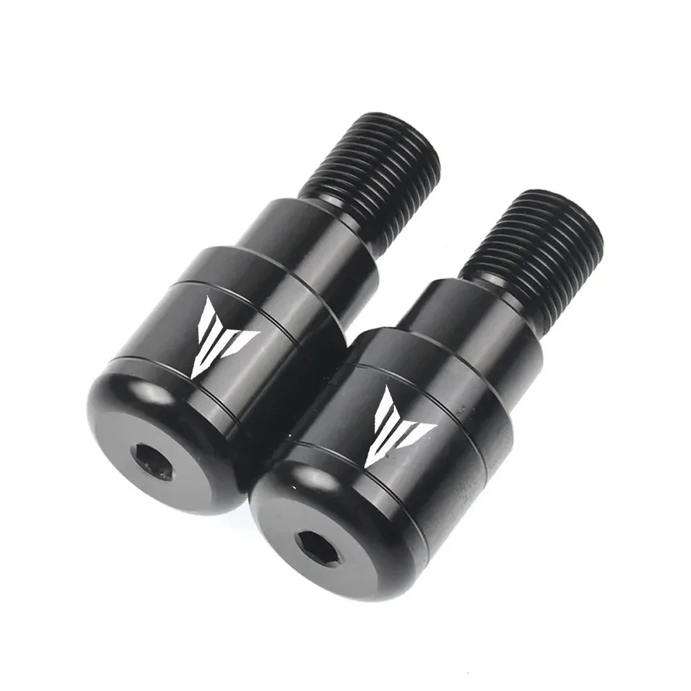 Motorcycle bar end caps CNC Handlebar Grips For Yamaha MT07 MT09 MT10 MT125 FZ1 FZ6 FZ6R FZ07 FZ09 FZ010 Handle Bar End