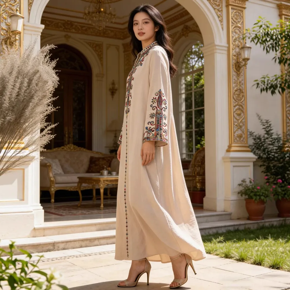 جلابية نقش أندلسي