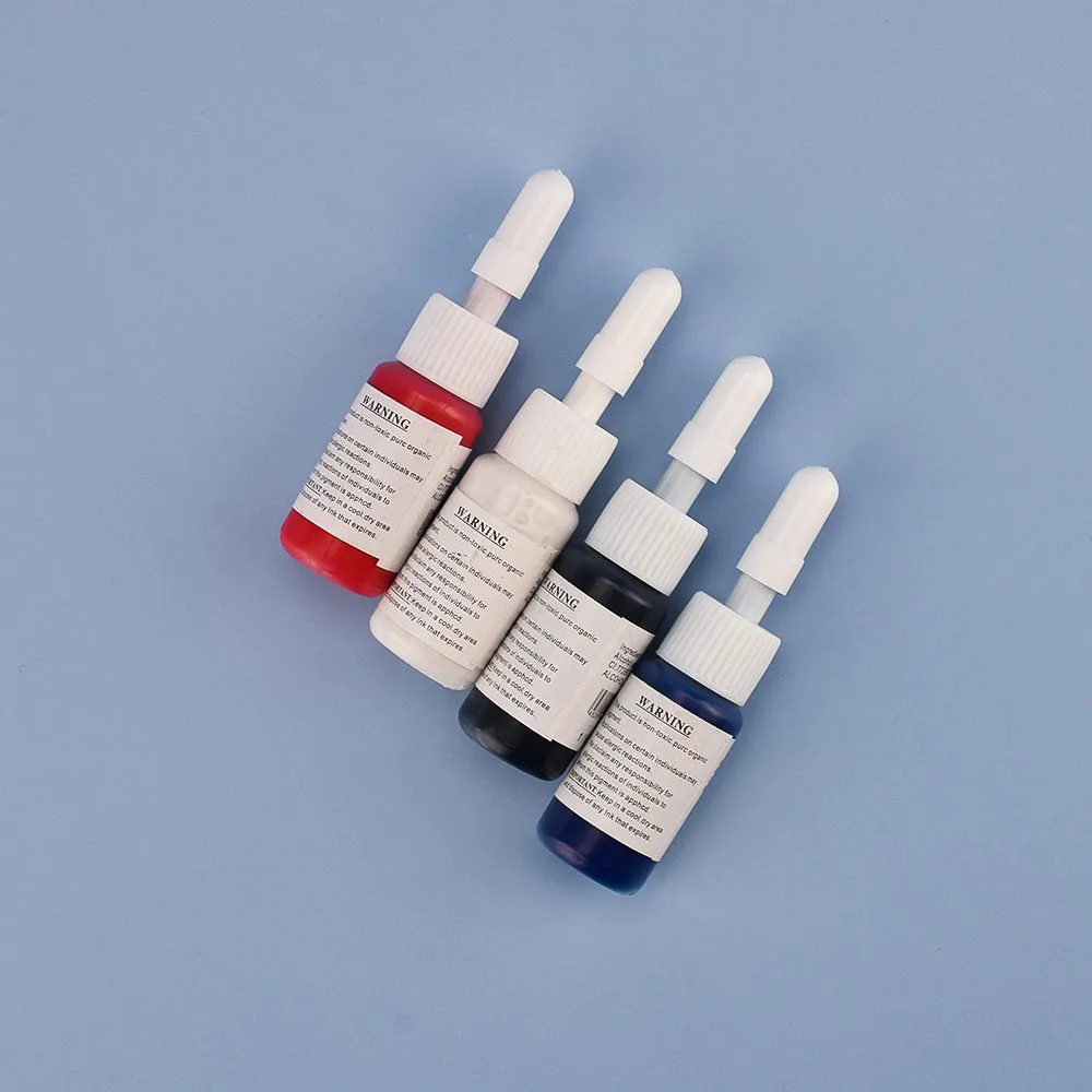 20ML Tattoo Ink Semi Permanent Natural Plant Pigment Permanent Makeup Supplies Tools For Body Art Paint Tattoos Color