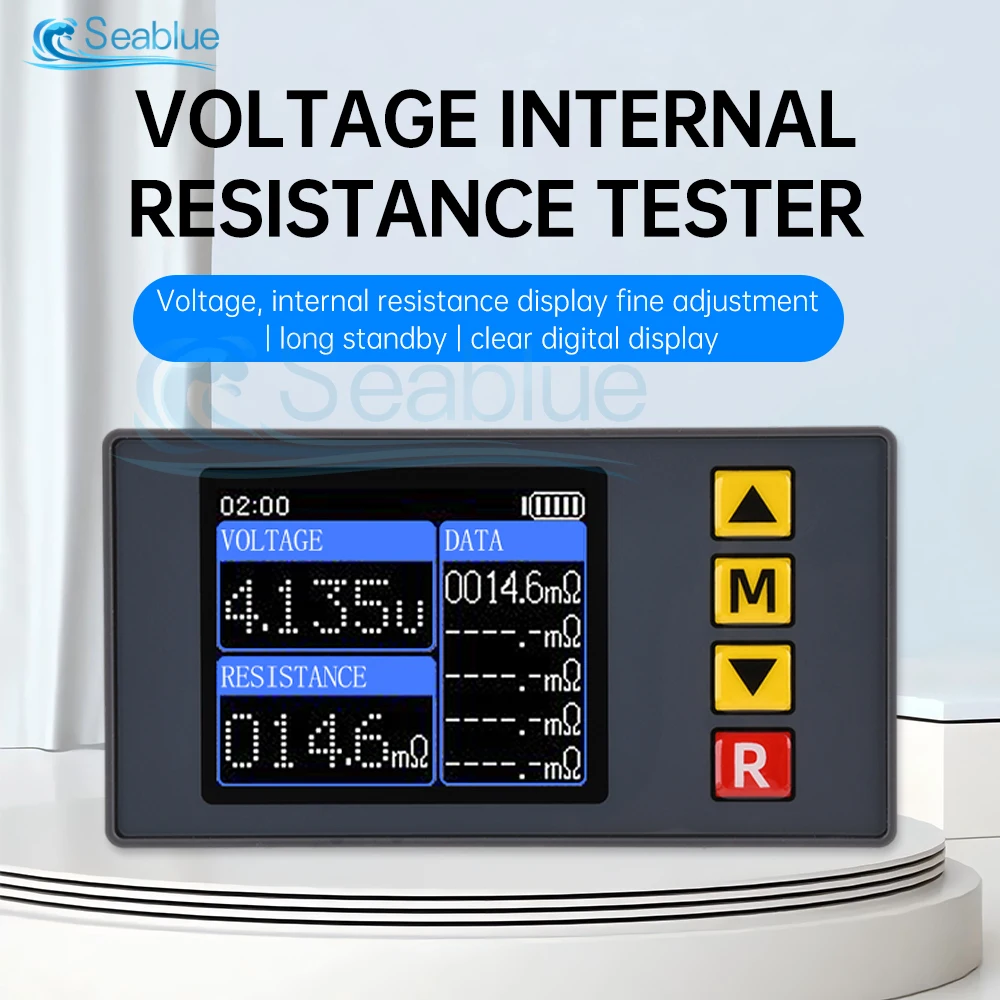 Original Four line TS457 DC5V High precision Lithium Battery Internal Resistance Meter Tester Quality Detector 18650 Dry Battery battery tester lithium battery tester