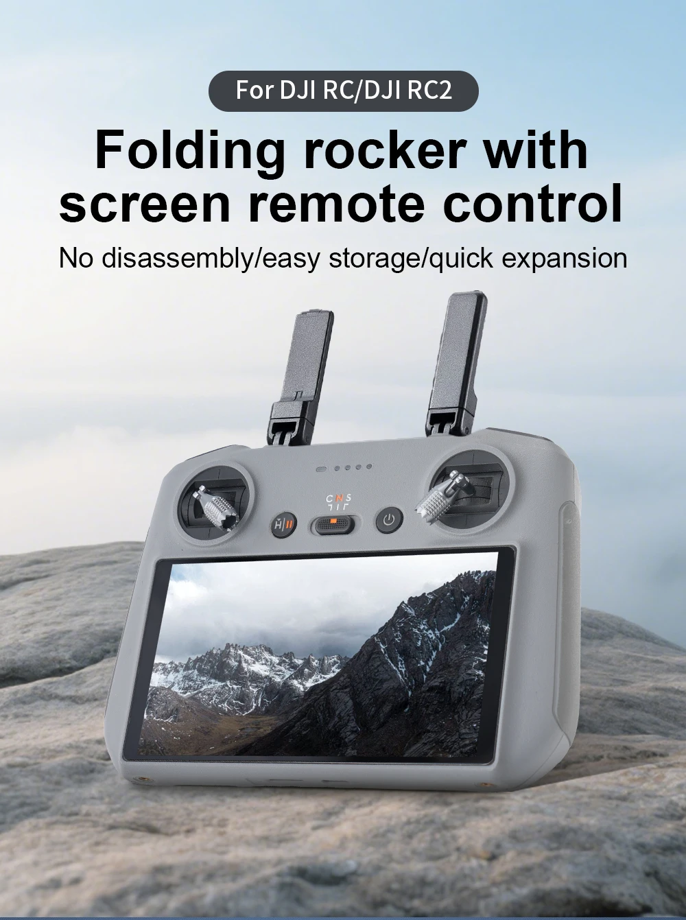 RCSTQ Remote Controller Joystick For Flip/Air 3S/Air 3/Neo/Mini 4Pro Thumb Rock