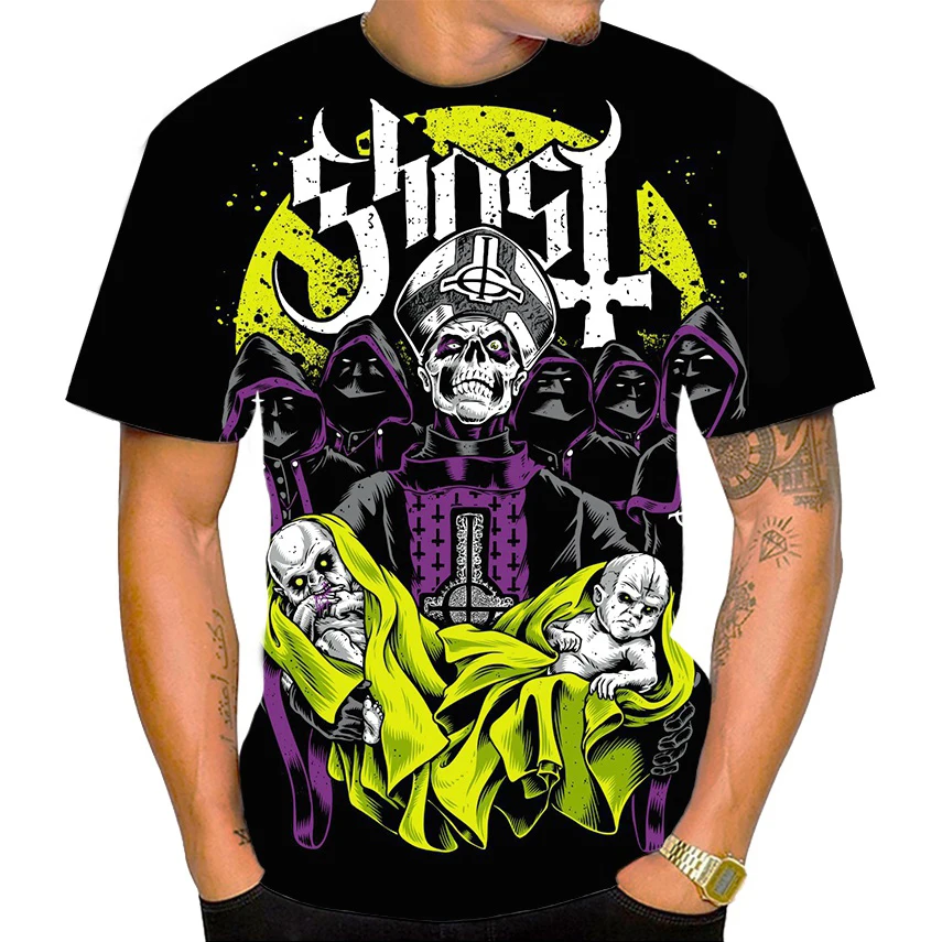 3D Print Streetwear Short Sleeve T Shirt