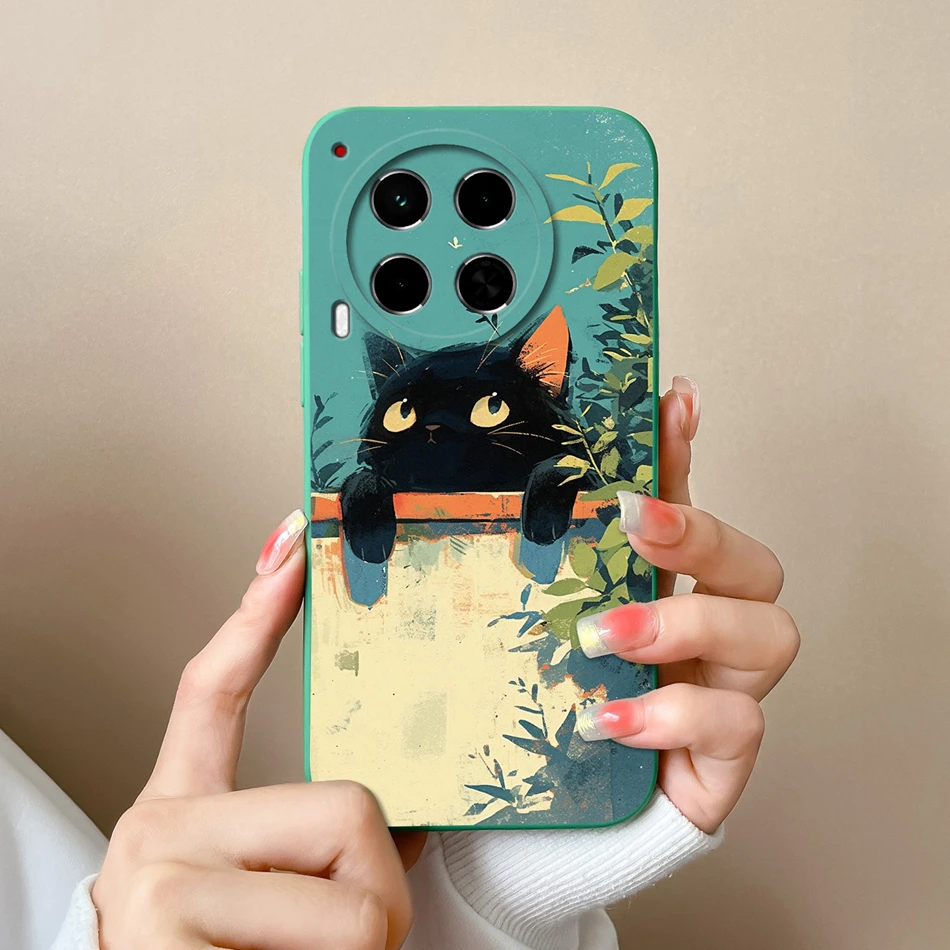 Stylish Full Protection Soft Liquid Silicone Phone Case