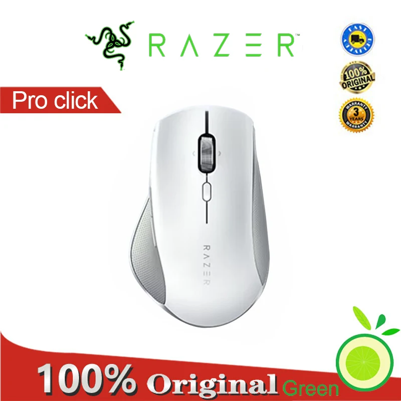 

Razer Pro Click Laptop Office Wireless Bluetooth 2.4 Dual Mode Charging Resistor Silent Mouse