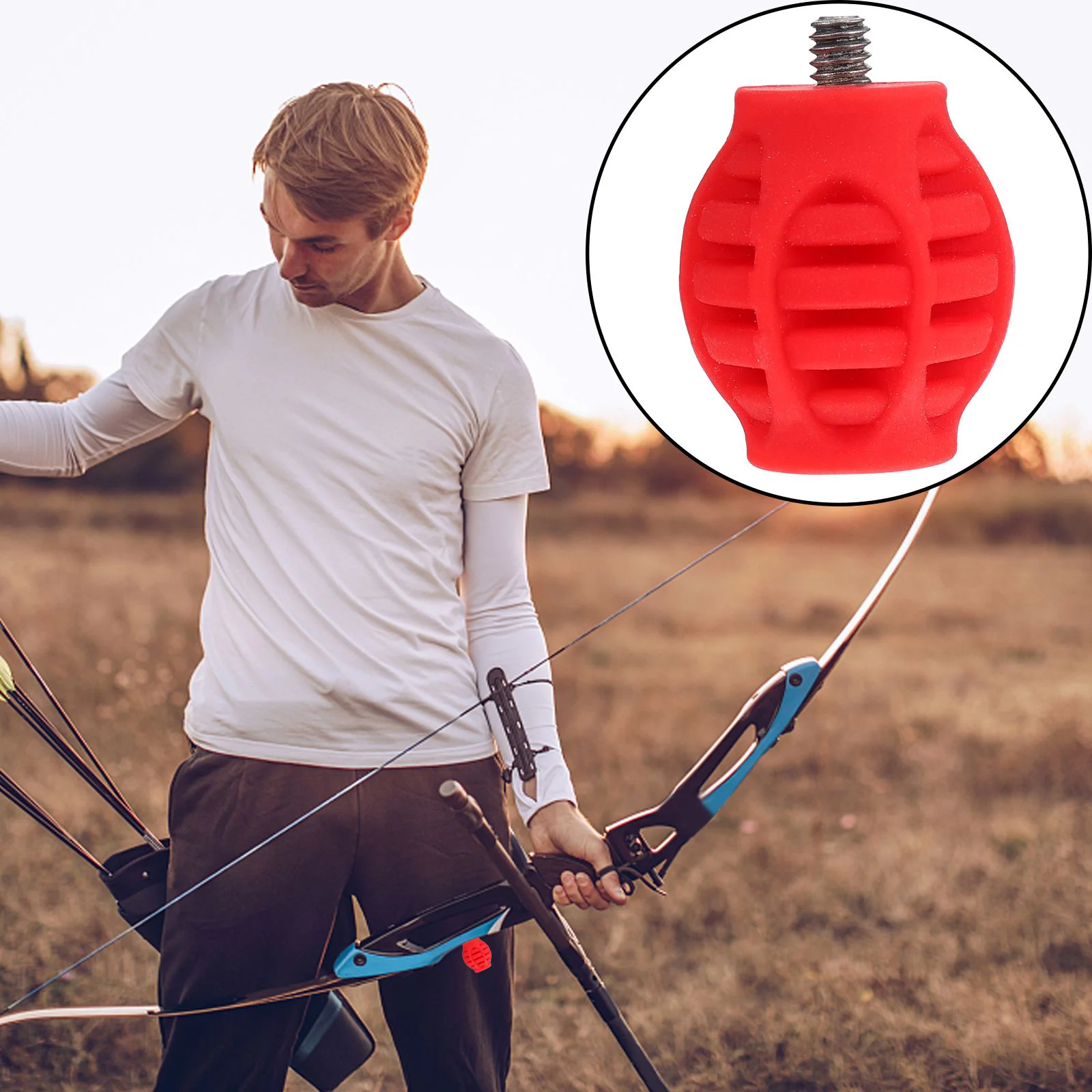 

Shock Absorber Vibration Damper Compound Bow Stabilizer Accessory Limb Arrow Archery