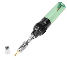 

3-in-1 Fuel Blow Torch Wireless Soldering Iron Kit Solder Cordless Welding Tools Translucent Green